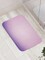 Ambesonne Lavender Bath Mat, Pink and Purple Ombre Print Modern Pastel Color Gradient Design Digital Art, Plush Bathroom Decor Mat with Non Slip Backing, 29.5" X 17.5", Lilac
